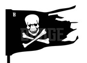 Флюгер средний Борге (BORGE) Пиратский Флаг купить
