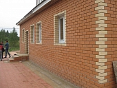 Теплоизоляция фасадов стен методом слоистой кладки