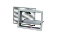 Клапан дымоудаления КДМ-2 (электромагнитный привод) 550х440х165 мм с декоративной решеткой Клапан дымоудаления КДМ-2 (электромагнитный привод) 550х440х165 мм с декоративной решеткой